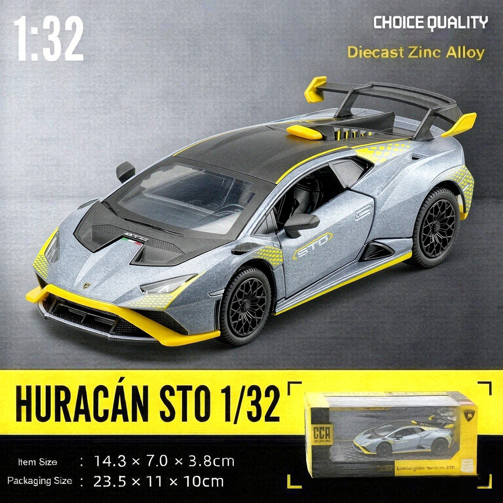 Kids Toys Cars - CCA 1:32 Lamborghini Huracan STO Diecast