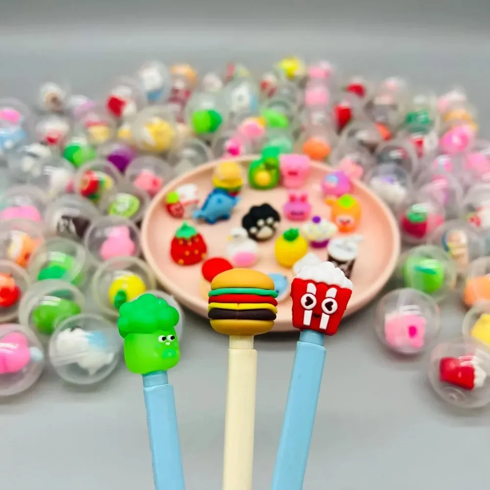 30 Pcs 32mm Transparent Eggshe - Kids Toys Bag ulasan dan harga