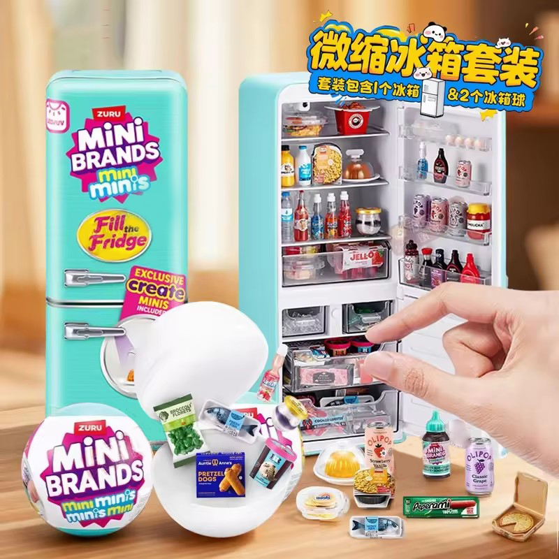 HOT Led Light Up Mini Refriger - Play Kitchen Set ulasan dan harga