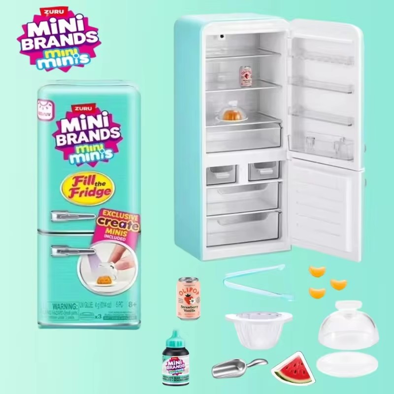 HOT Led Light Up Mini Refriger - Play Kitchen Set ulasan dan harga