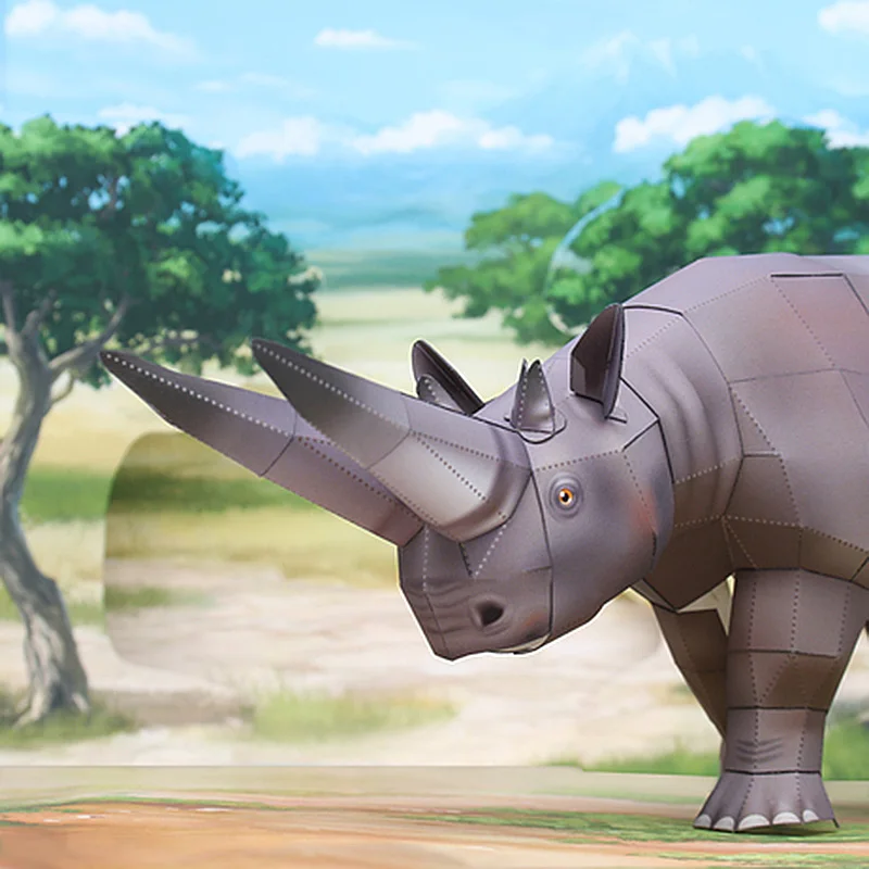 Egypt Arsinoitherium Origami A - Kids Toys Egypt ulasan dan harga