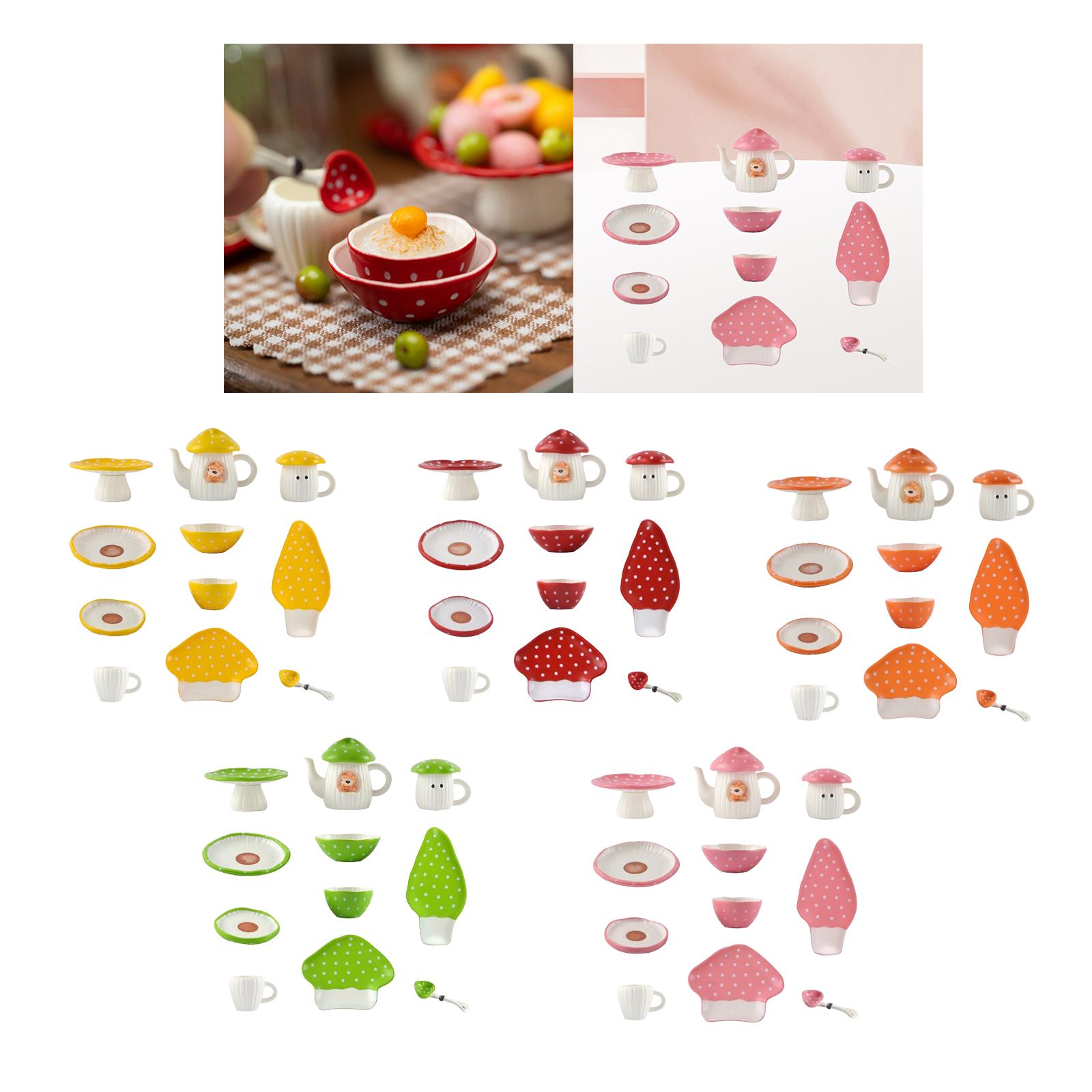 Dollhouse Tableware 1/6 Preten - Play Kitchen Set ulasan dan harga