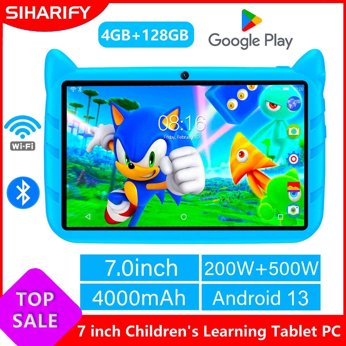 New 7 Inch Global Version 5G W - Learning Tablet Kids ulasan dan harga