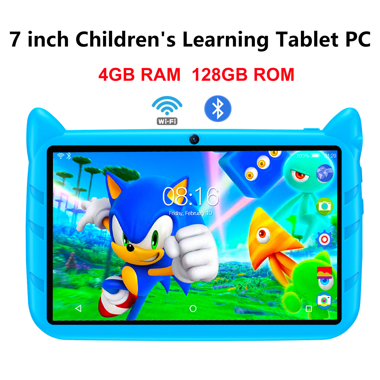 New 7 Inch Global Version 5G W - Learning Tablet Kids ulasan dan harga