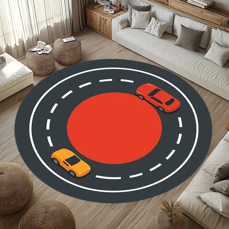 Kids Race Track Rug Round Toy  - Kids Toys In Wholesale ulasan dan harga