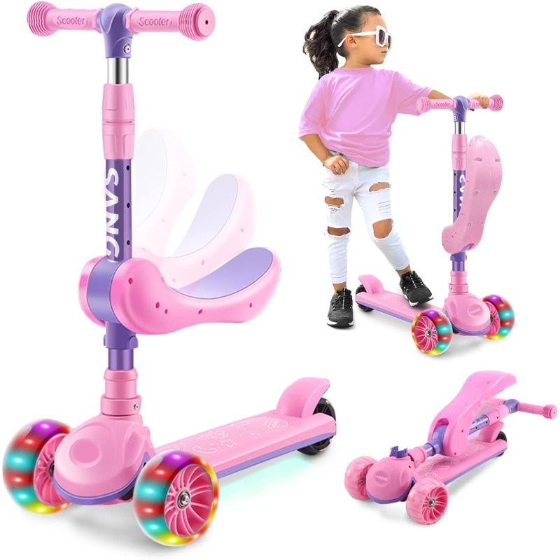 2-in-1 Kids Kick Scooter with  - Kids Toys Scooter ulasan dan harga