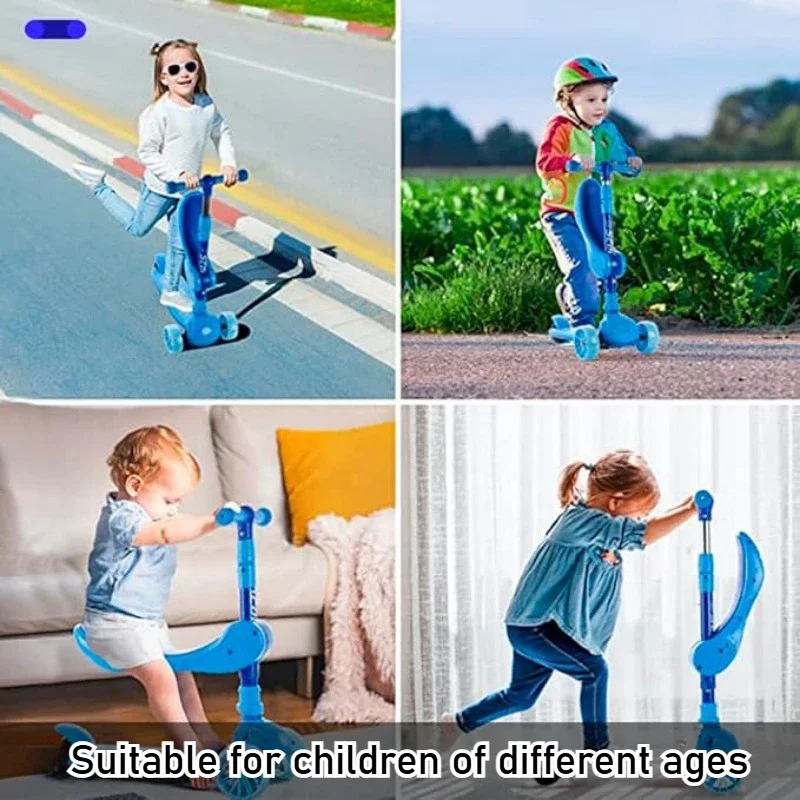 2-in-1 Kids Kick Scooter with  - Kids Toys Scooter ulasan dan harga