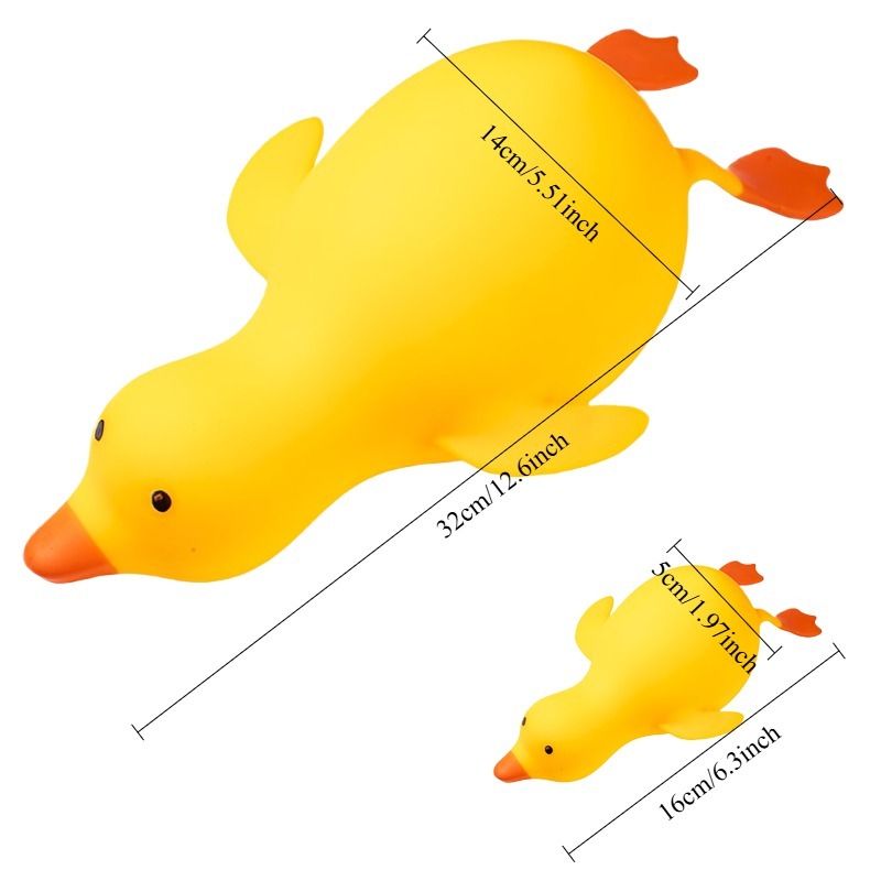 Cute Squishy Duck Goose Stretc - Kids Toys Animal ulasan dan harga
