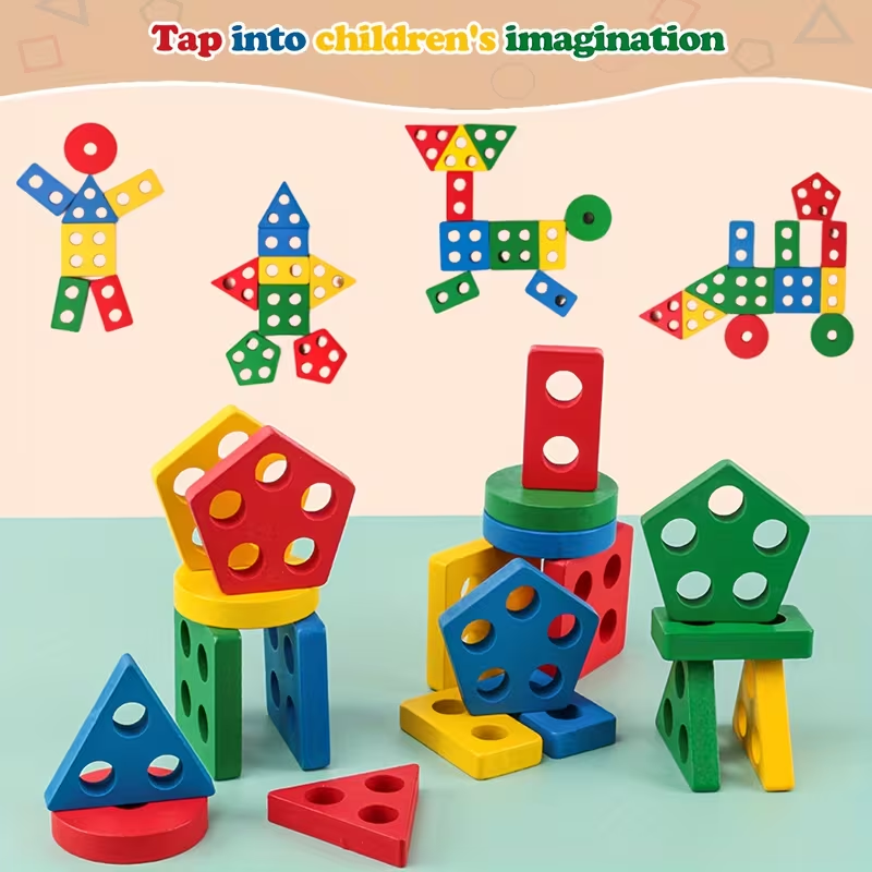 Montessori Wooden Games Baby T - Kids Toys 2 Year Old ulasan dan harga