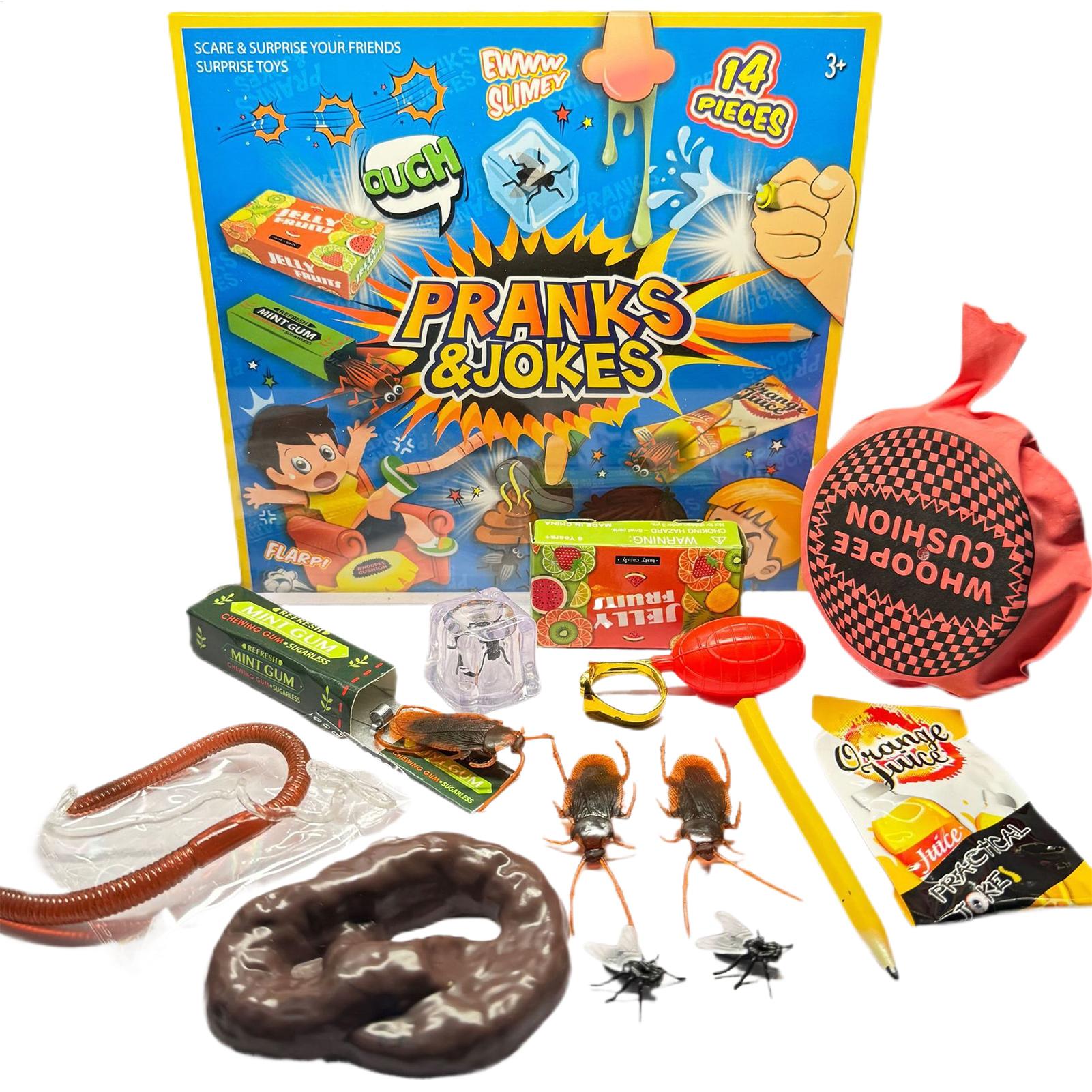 SpookyPrank Set Fly Chewing Gu - Kids Toys In Wholesale ulasan dan harga