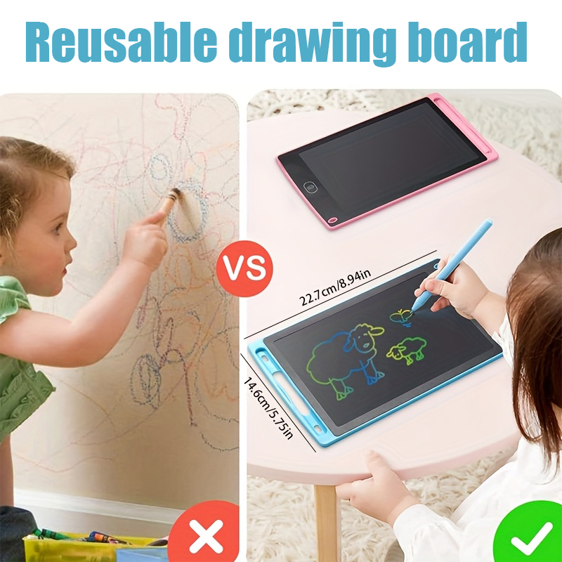 LCD Writing Tablet for Kids, 8 - Learning Tablet Kids ulasan dan harga