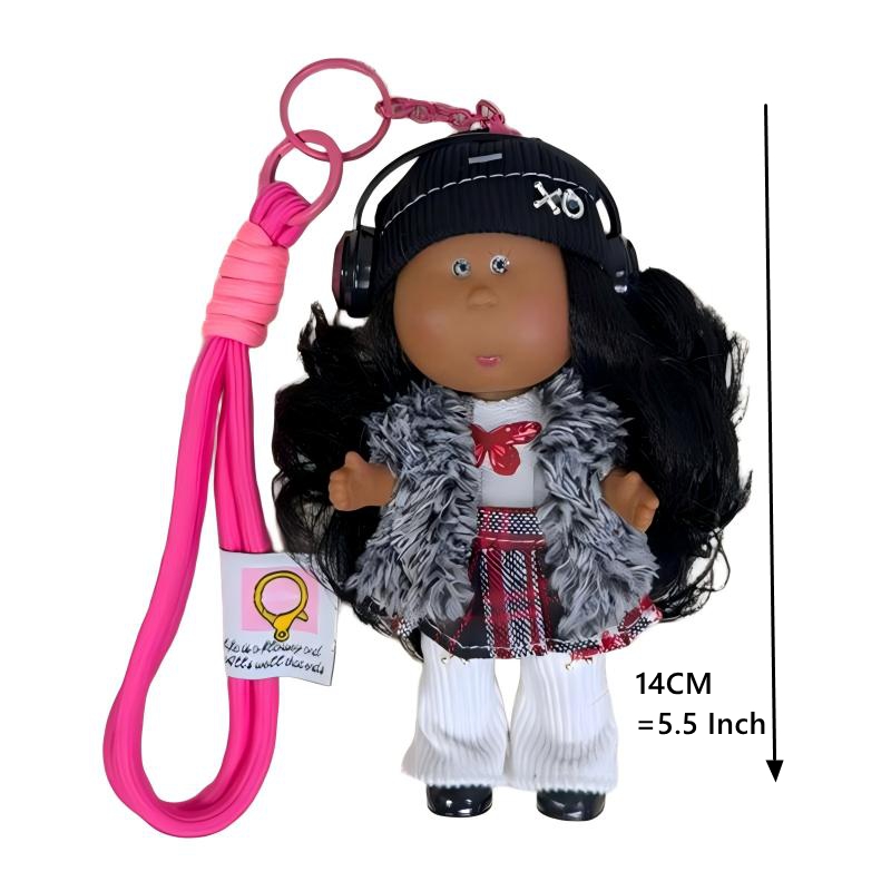 5.5 Inch Black Doll Little Spa - Kids Toys Bag ulasan dan harga
