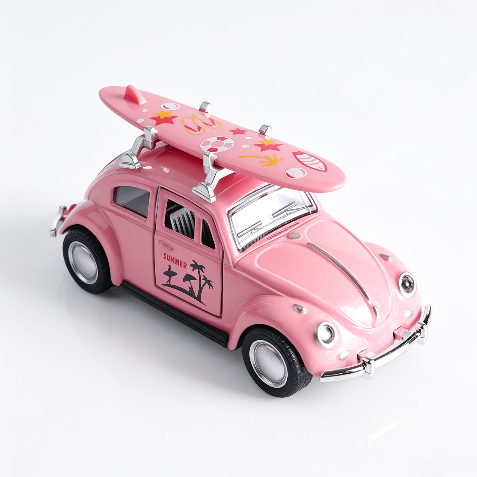 1:36 Pink Volkswagen Beetle Di - Kids Toys Cars ulasan dan harga