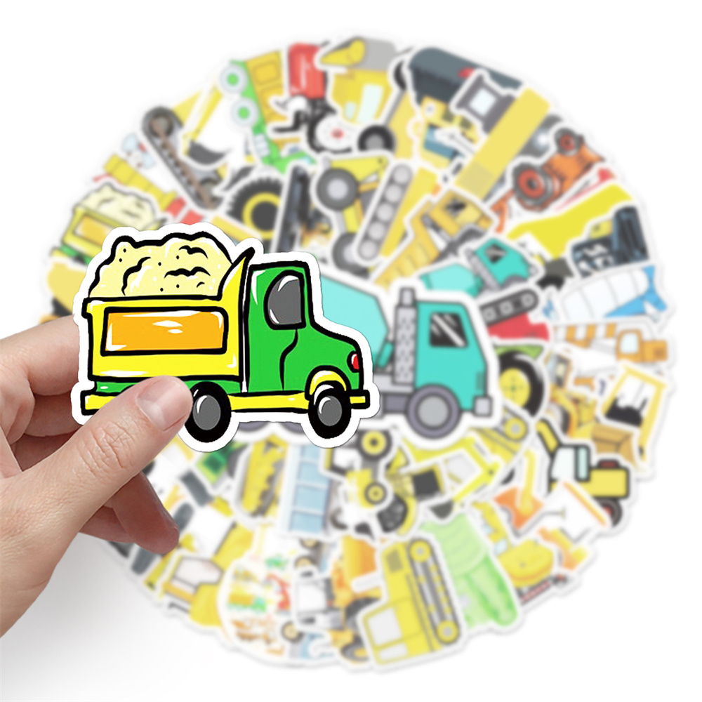 10/30/50PCS Cartoon Truck Exca - Kids Toys In Wholesale ulasan dan harga