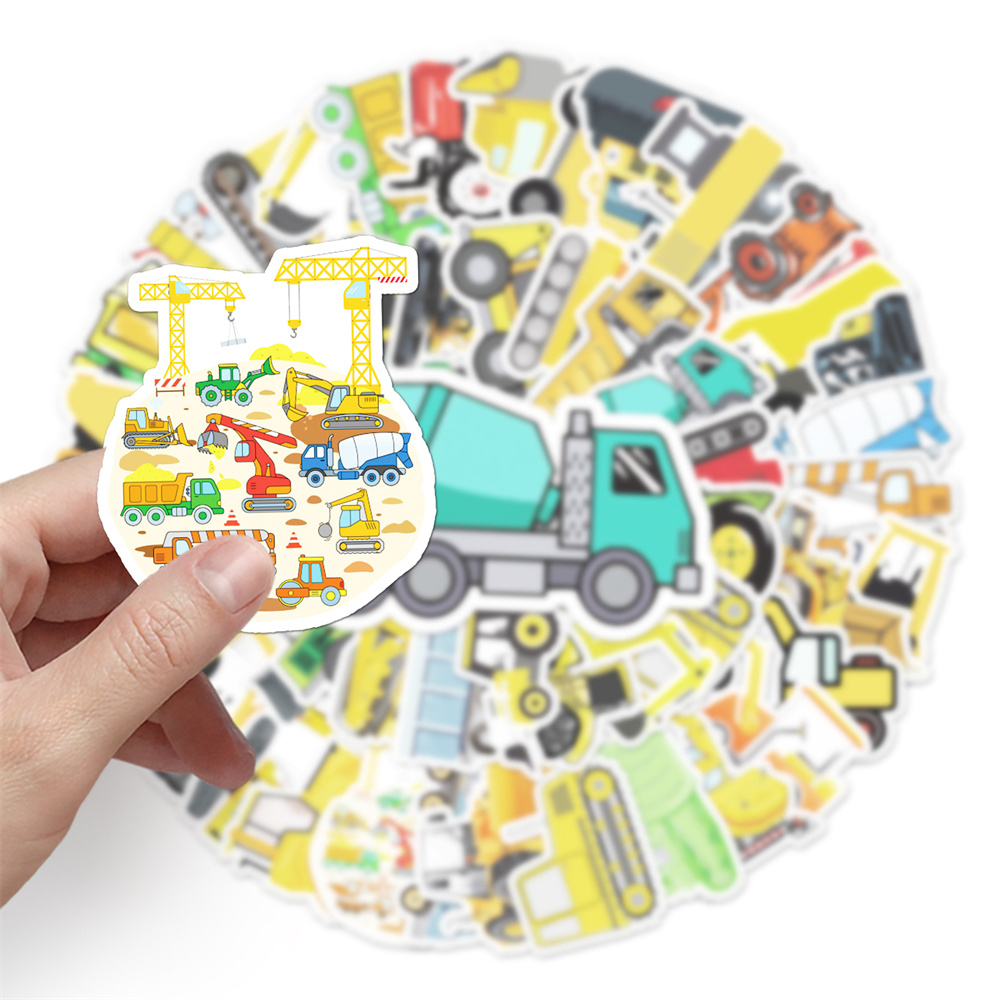 10/30/50PCS Cartoon Truck Exca - Kids Toys In Wholesale ulasan dan harga