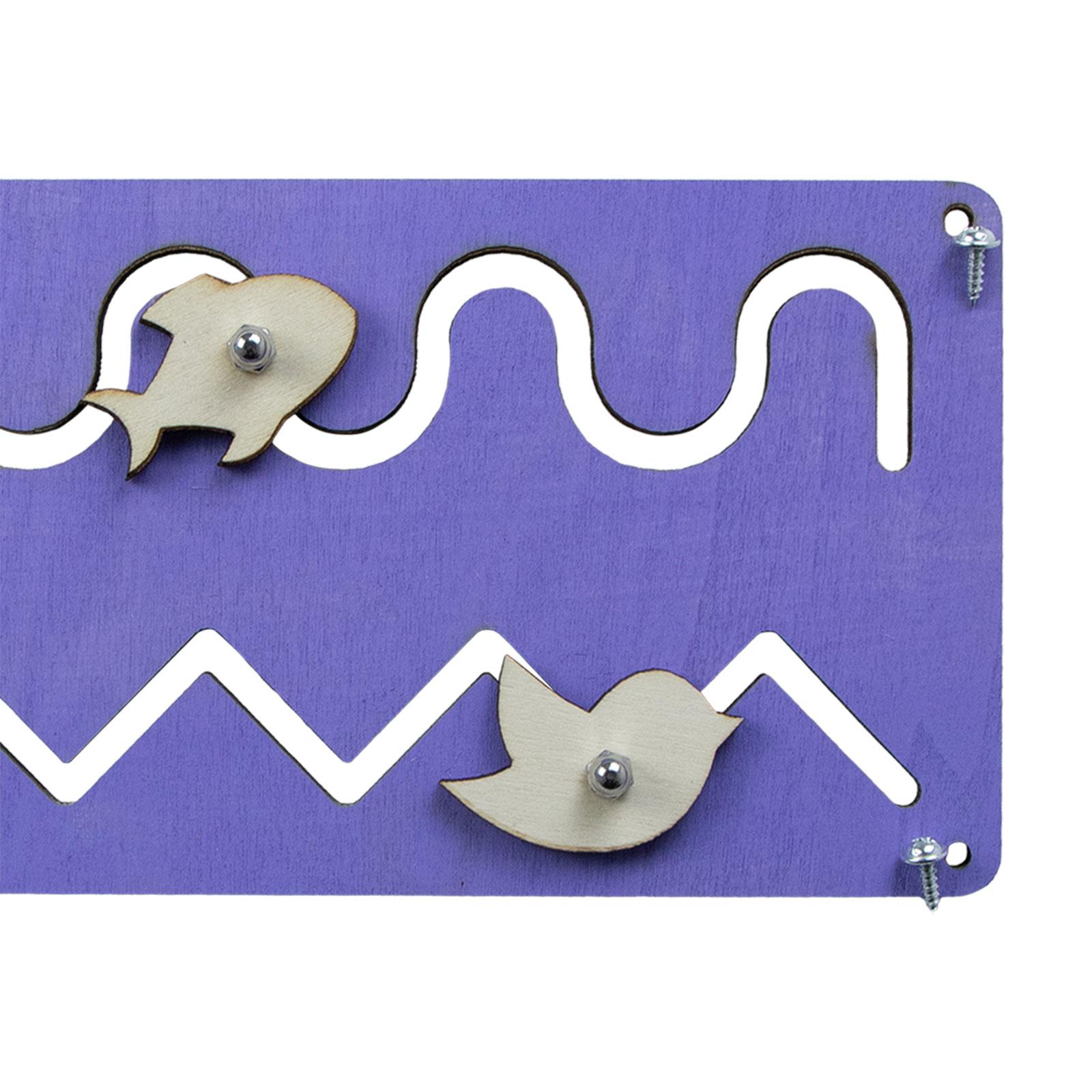 Montessori Wooden Busy Board A - Kids Toys 2 Year Old ulasan dan harga