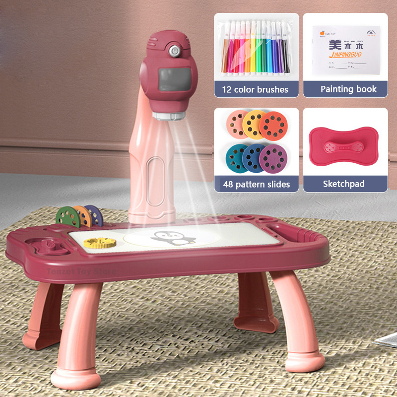 Smart Projector Kids Painting  - Learning Tablet Kids ulasan dan harga