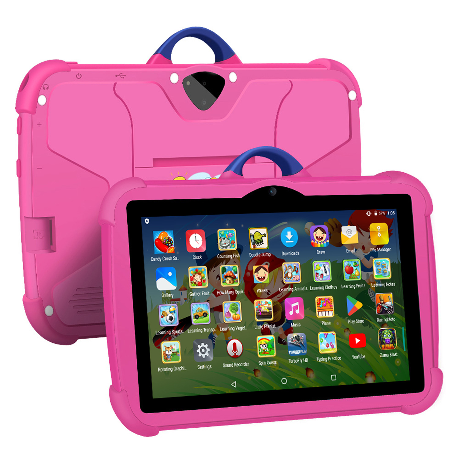 New Cartoon Pattern Kids Table - Learning Tablet Kids ulasan dan harga