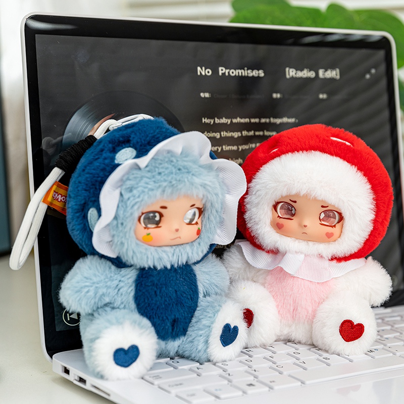 14cm Mushroom Girl Vinyl Plush - Kids Toys Bag ulasan dan harga