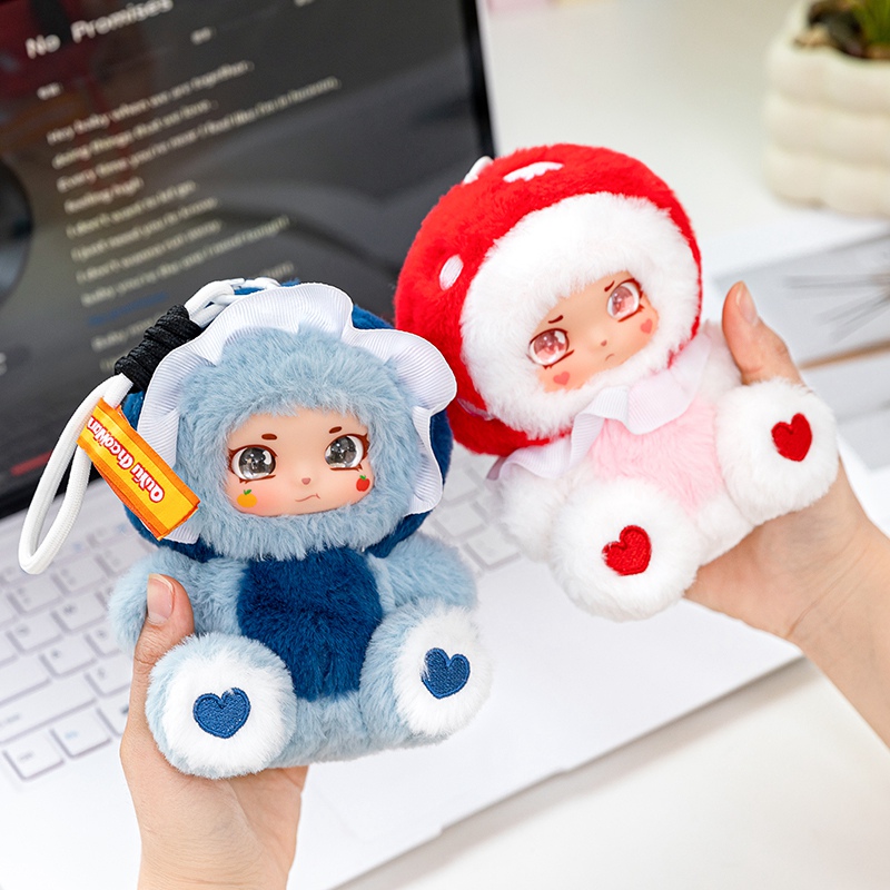 14cm Mushroom Girl Vinyl Plush - Kids Toys Bag ulasan dan harga
