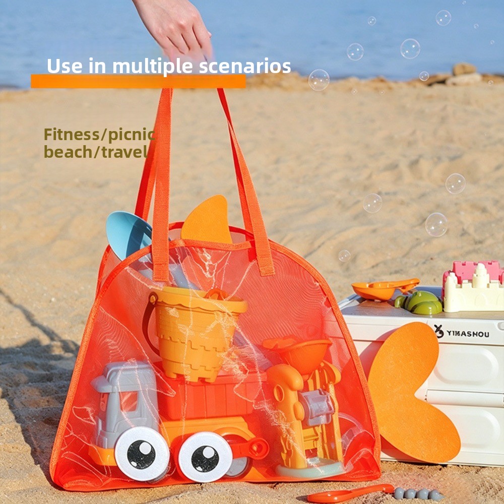 Kids Mesh Beach Bags Colorful  - Kids Toys Animal ulasan dan harga