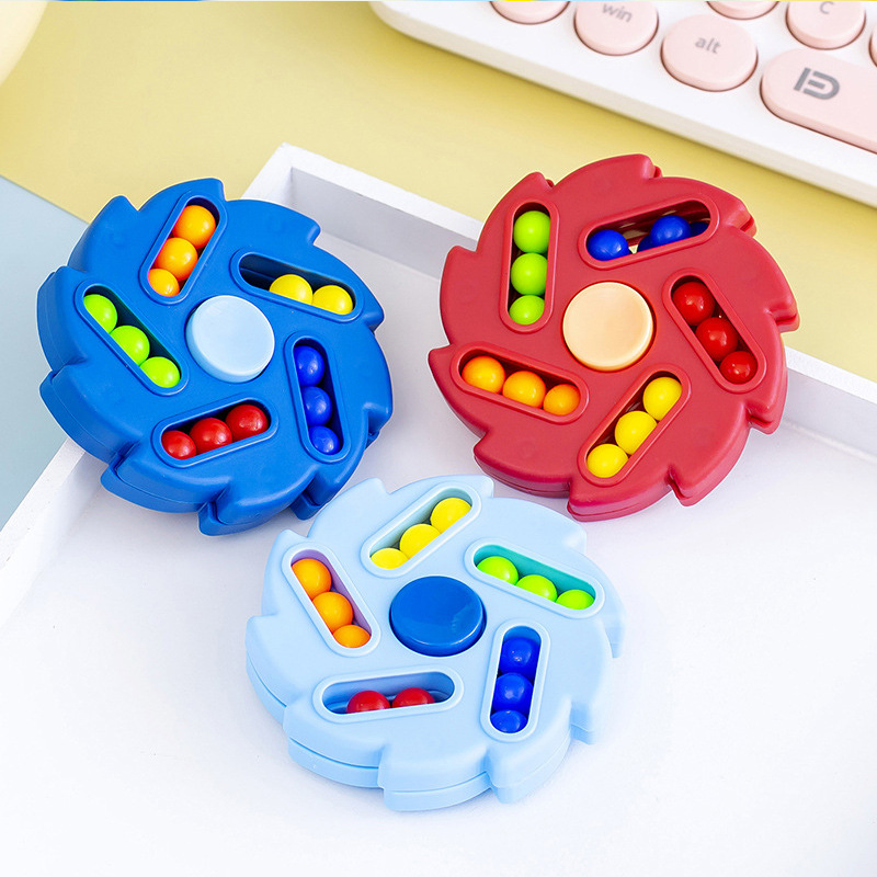 2PCS Magic Rotating Bean Puzzl - Kids Toys Low Price ulasan dan harga