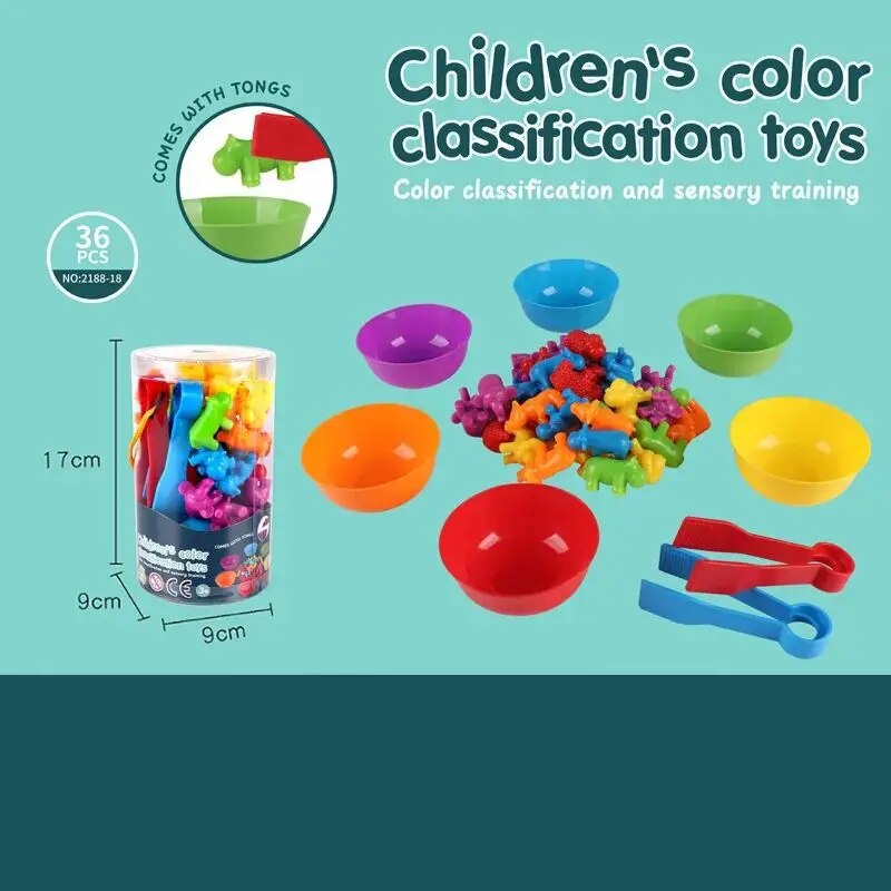 Rainbow Counting Animal Traffi - Kids Toys 2 Year Old ulasan dan harga