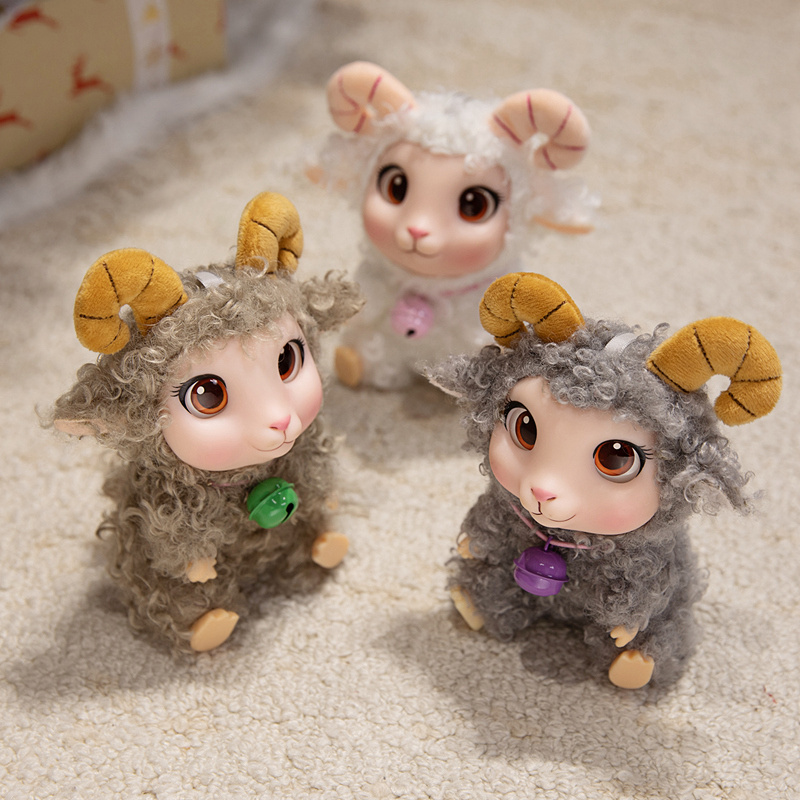 Kawaii Lamb Plush Toy Soft Vin - Kids Toys Animal ulasan dan harga