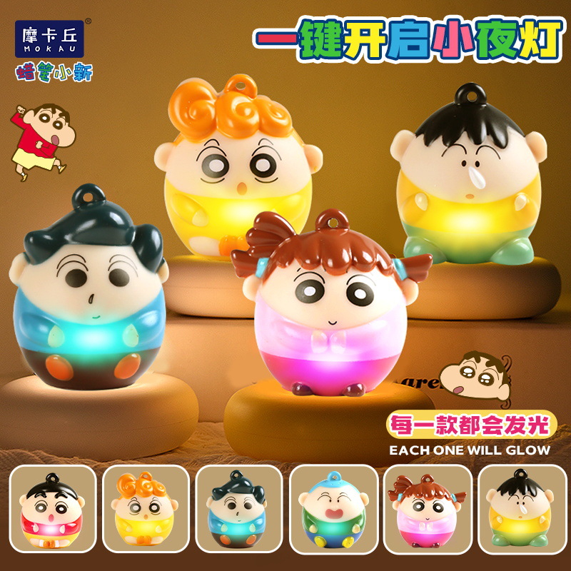 Crayon Shinchan Light Up Keych - Kids Toys Bag ulasan dan harga
