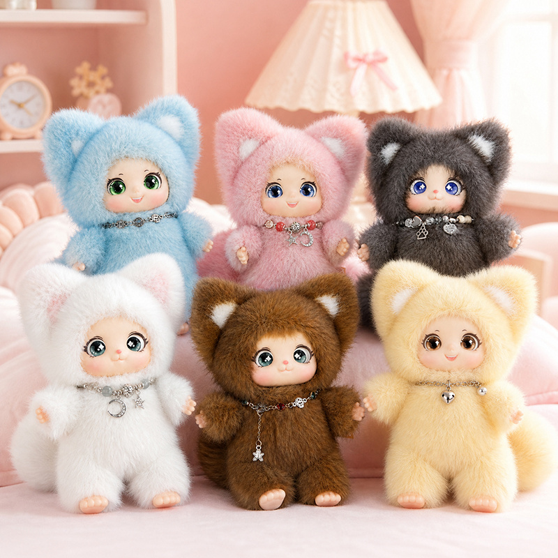 18cm New Cute Family Fox Plush - Kids Toys Animal ulasan dan harga
