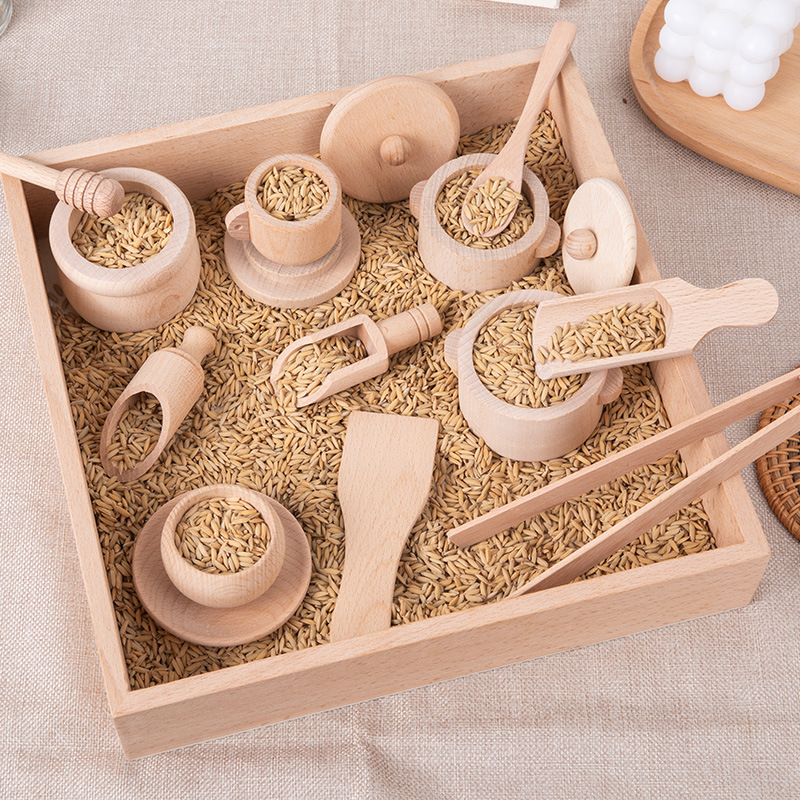 Montessori Sensory Enlighten P - Play Kitchen Set ulasan dan harga