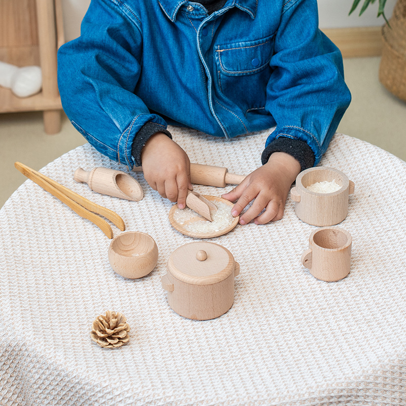 Montessori Sensory Enlighten P - Play Kitchen Set ulasan dan harga