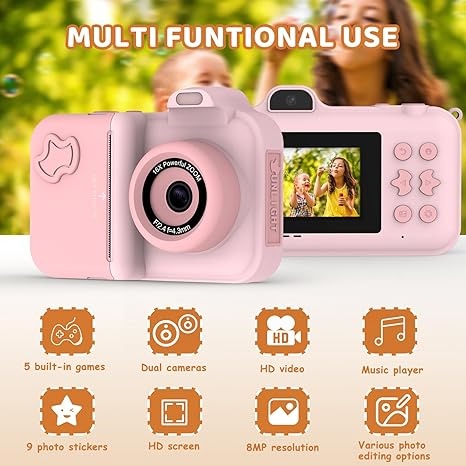 Children Camera Instant Print  - Toys For Kids Video ulasan dan harga