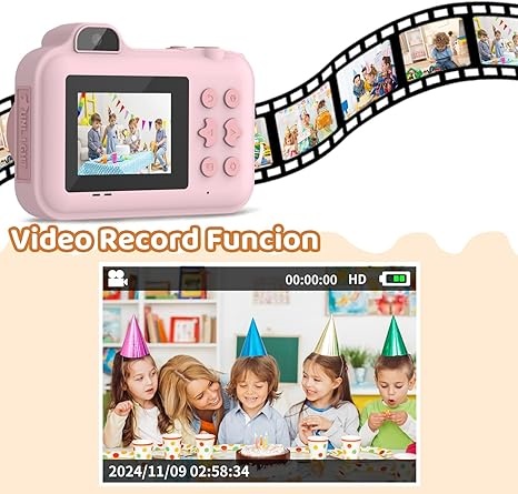 Children Camera Instant Print  - Toys For Kids Video ulasan dan harga