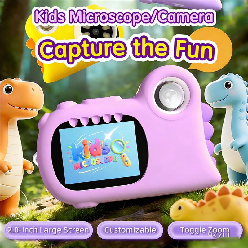 FBIL-2 In 1 Microscope For Kid - Toys For Kids Video ulasan dan harga