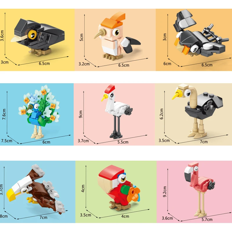 Bricks Animal Bird Paradise Cr - Kids Toys Animal ulasan dan harga