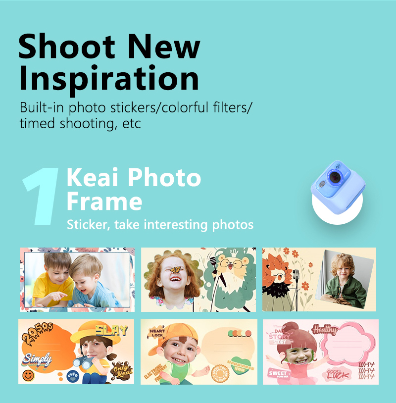 Kids Instant Print Camera 32GB - Toys For Kids Video ulasan dan harga