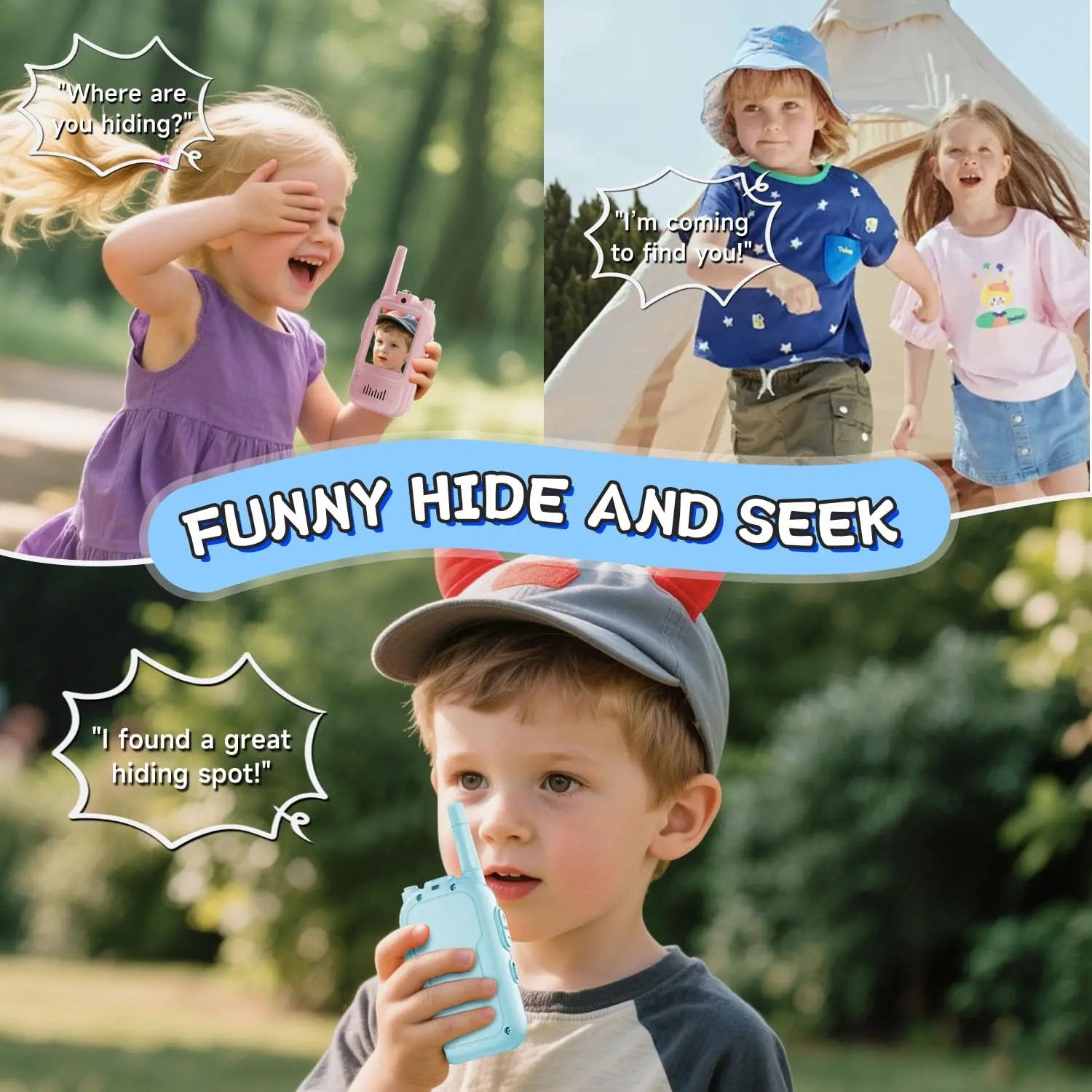 Video Walkie Talkies for Kids  - Toys For Kids Video ulasan dan harga