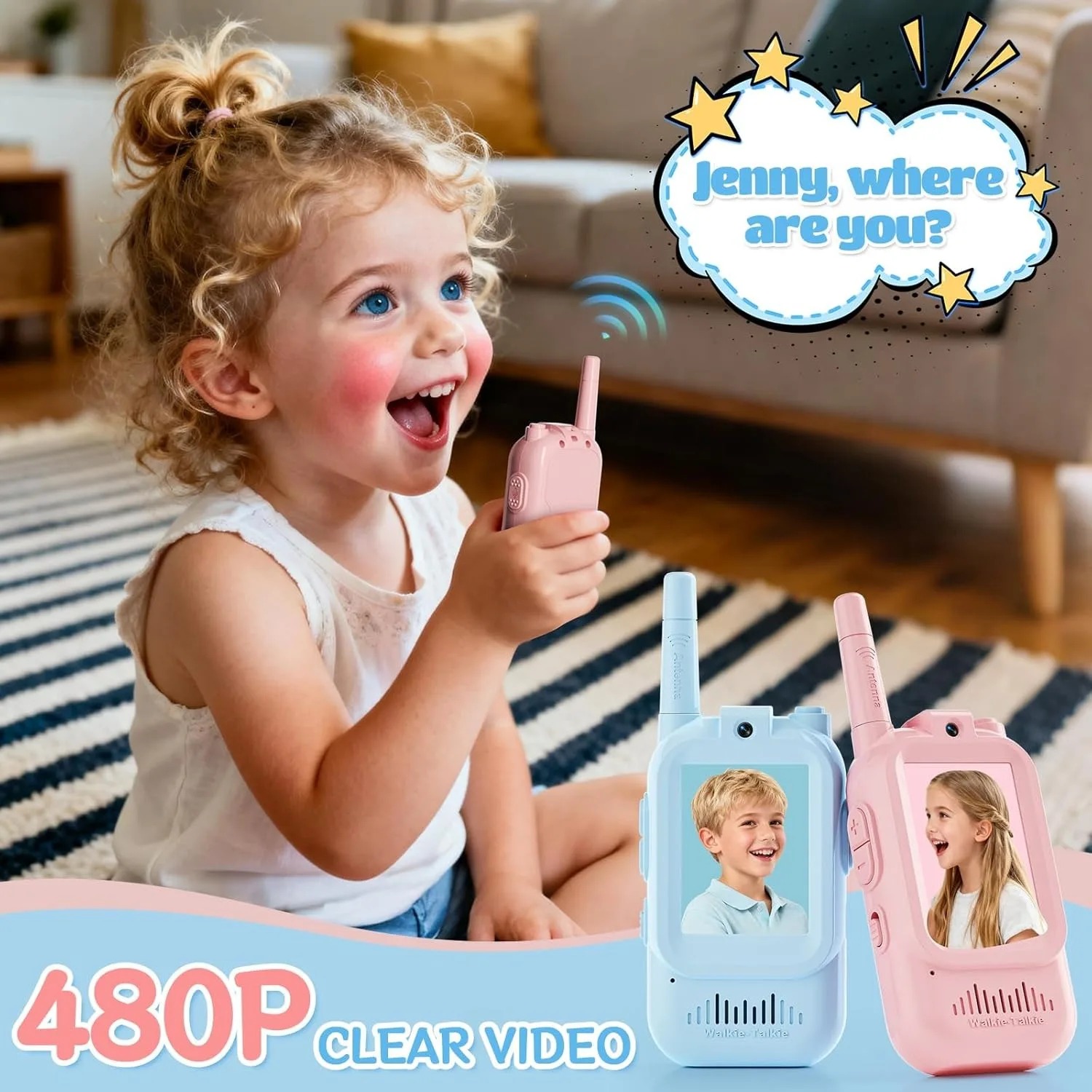 Video Walkie Talkies for Kids  - Toys For Kids Video ulasan dan harga