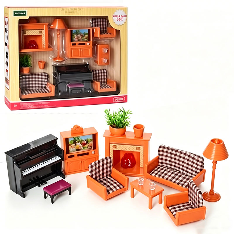 1/12 Scale Dollhouse Furniture - Play Kitchen Set ulasan dan harga