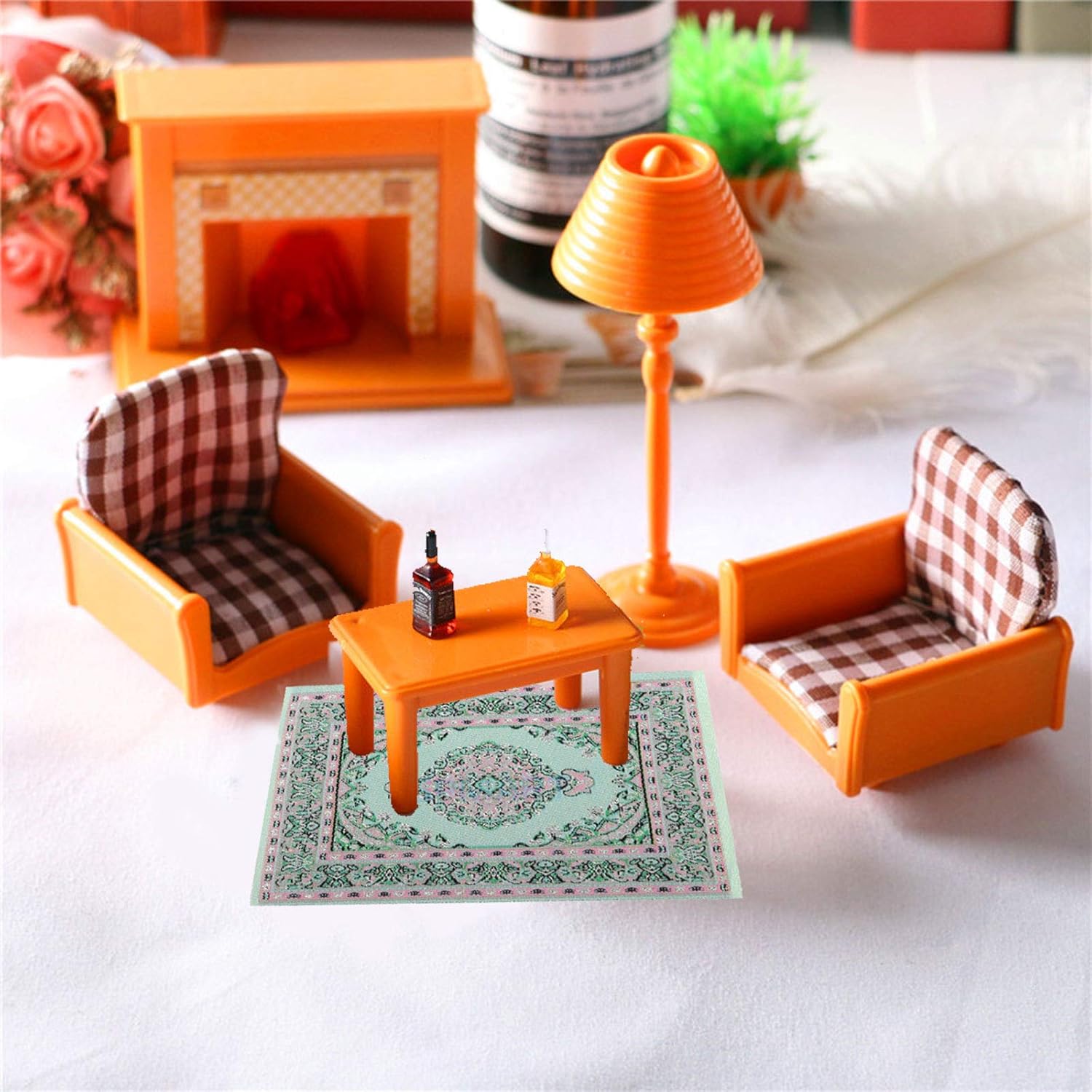 1/12 Scale Dollhouse Furniture - Play Kitchen Set ulasan dan harga