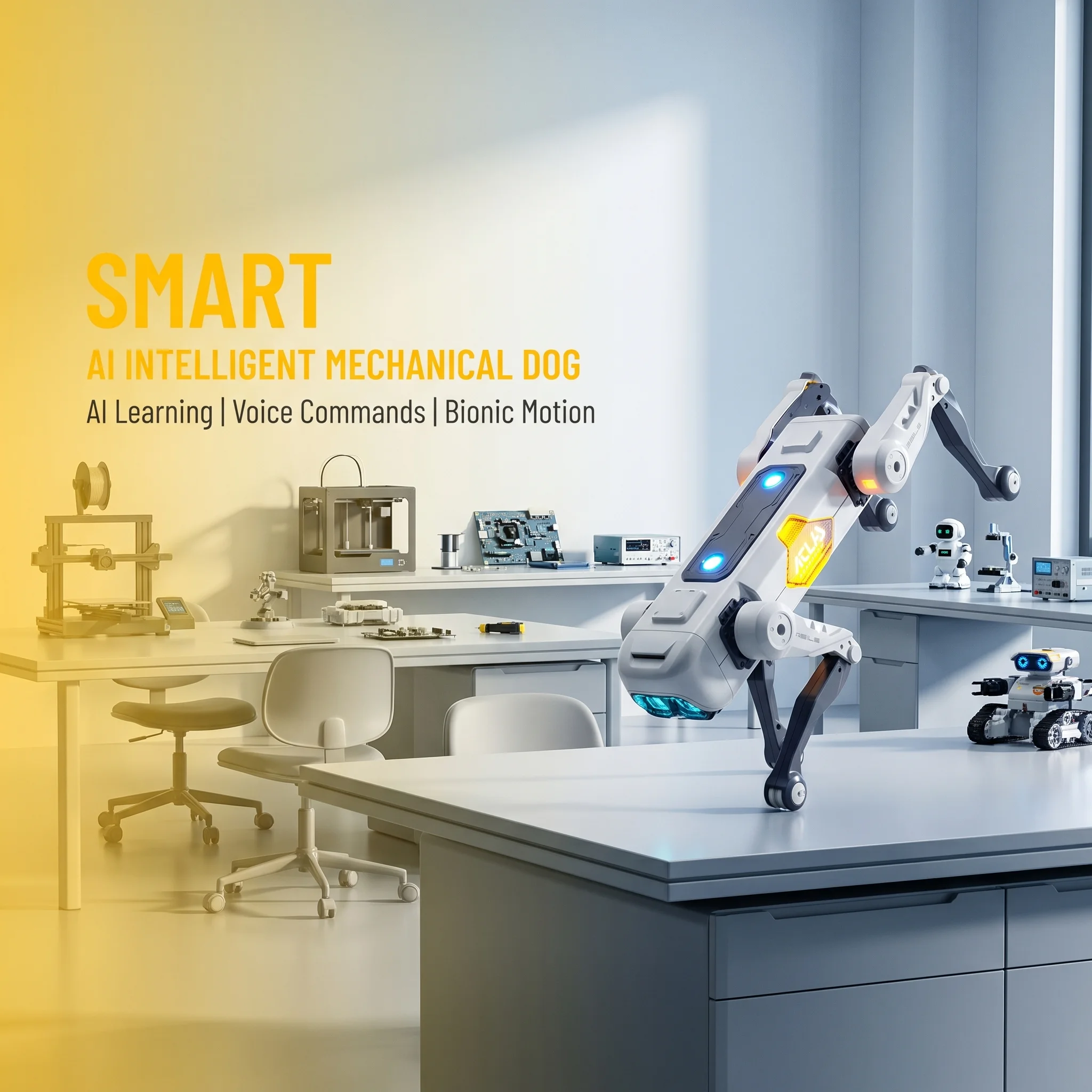 AI Smart Robot Dog, Voice & AP - Kids Toys Animal ulasan dan harga