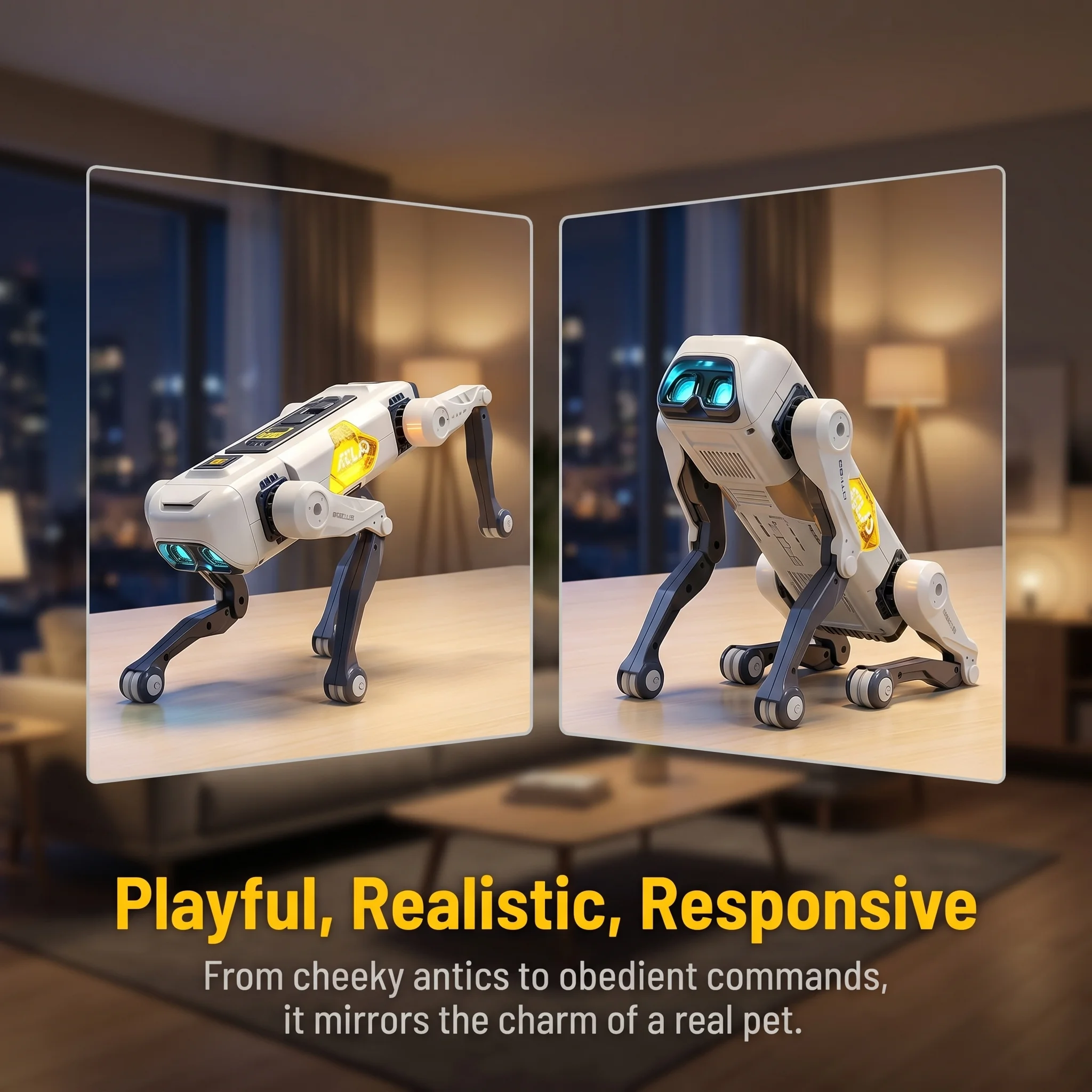 AI Smart Robot Dog, Voice & AP - Kids Toys Animal ulasan dan harga