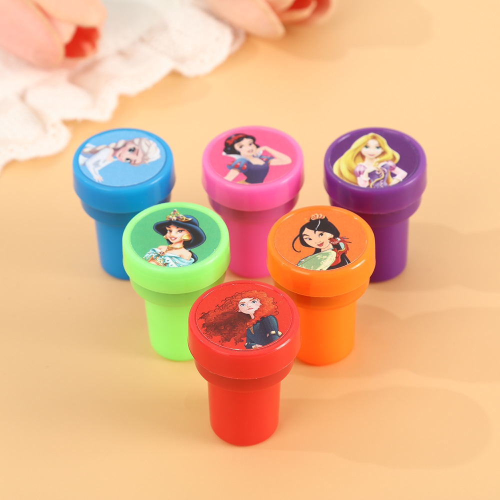 12PCS Princess Kids Stamps Car - Kids Toys In Wholesale ulasan dan harga