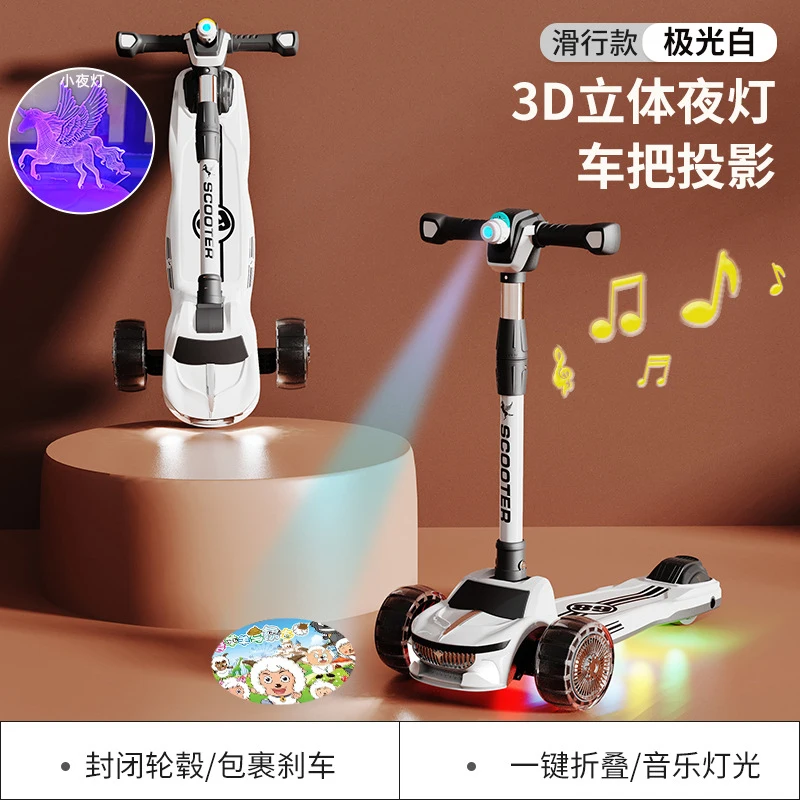 3 in 1 Kids Scooter with Seat  - Kids Toys Scooter ulasan dan harga