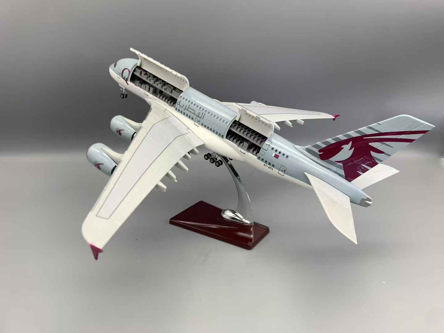 NEW A380 Qatar Airways Model P - Kids Toys Qatar ulasan dan harga
