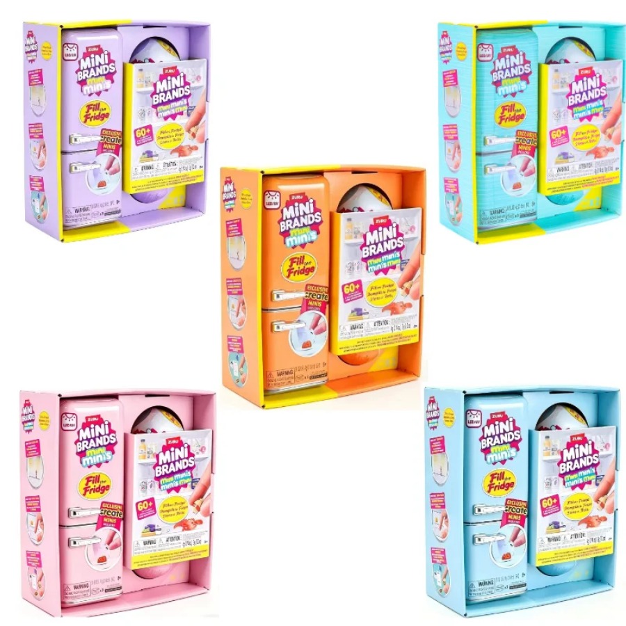 ZURU 5 Surprise Mini Fridge Ba - Play Kitchen Set ulasan dan harga